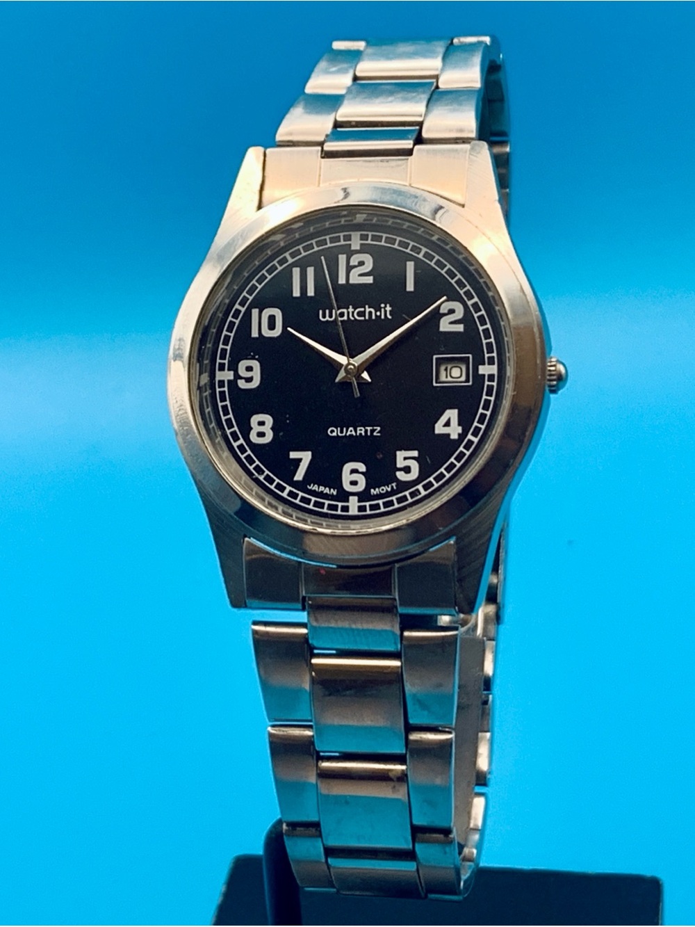 WATCH•IT By ADVANCE Men’s Vintage Wristwatch Date Japan Movt Working New Battery